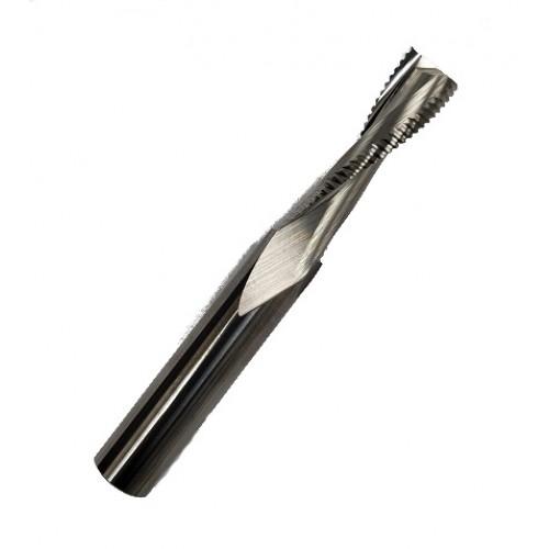 CT End mill, 2 flutes, rougher